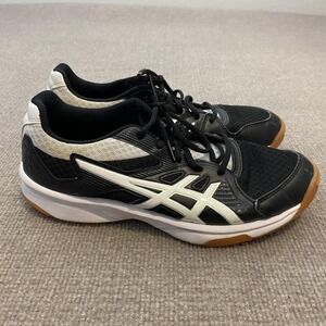 ASICS Shoes Womens Size 8.5 Black Mesh Cushioned Training 1072A031 Sneakers